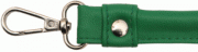 10887 Ручки для сумок (искусственная кожа) с карабином Green Knit Pro