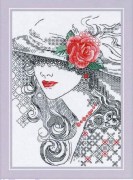 Набір для вишивання Ріоліс 1887 Таємнича Троянда