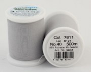 7811/9848 Frosted MATT екстра матові вишивальні нитки, 96% поліестер, 4% кераміка, 500 м