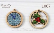 Набор для вышивки крестом Игрушка на деревянной основе от ФрузелОК 1007