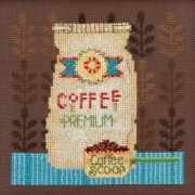 Набір для вишивання Coffee Grounds / Кавова гуща Mill Hill DM301614