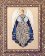 Angel of Love Cross Stitch by Lavender and Lace LL25