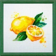 Набор для вышивания нитками Чаровница N-1701 Лимон