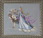 Схема вышивки The Snow Queen / Снеговая Королева Mirabilia Designs 