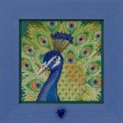 Вышивка крестиком Милл Хилл Proud Peacock / Гордый Павлин MH14-2016