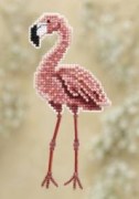 Набор для вышивания Милл Хилл MH180105 Фламинго