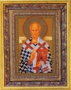 Набор для вышивания бисером Кроше В-151 Святитель Николай Чудотворец