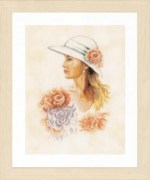 Lanarte PN-0162297 Romantic Lady набор для вышивания крестом