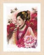 Вышивка PN-0170199 Ланарте Asian lady in pink