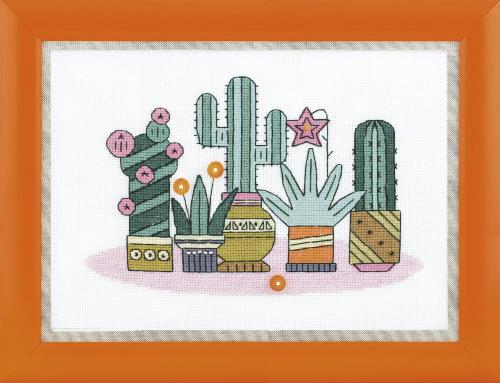 Набор для вышивания крестом Crystal Art ВТ-205 Триптих Яркая Мексика